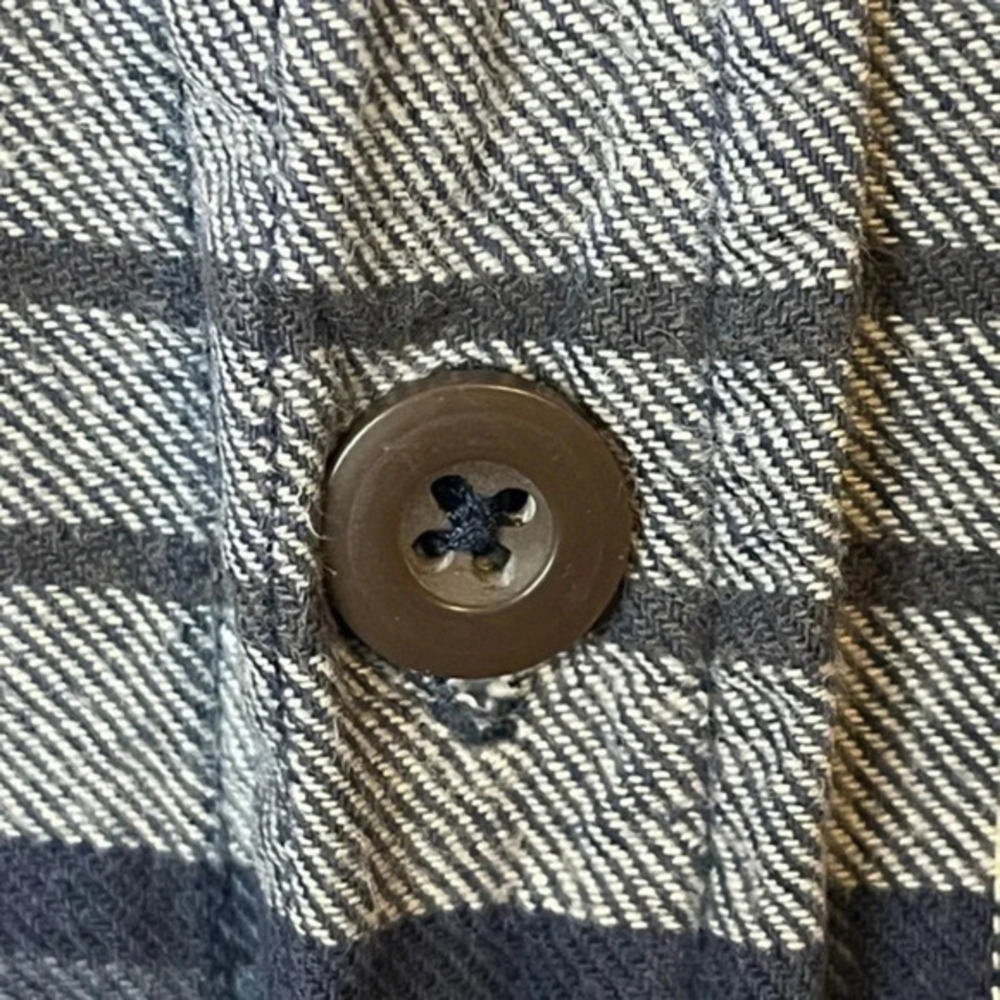 Wrangler Vintage Plaid Cotton Button up Shirt Size Large Western Cowboy - Picture 11 of 11